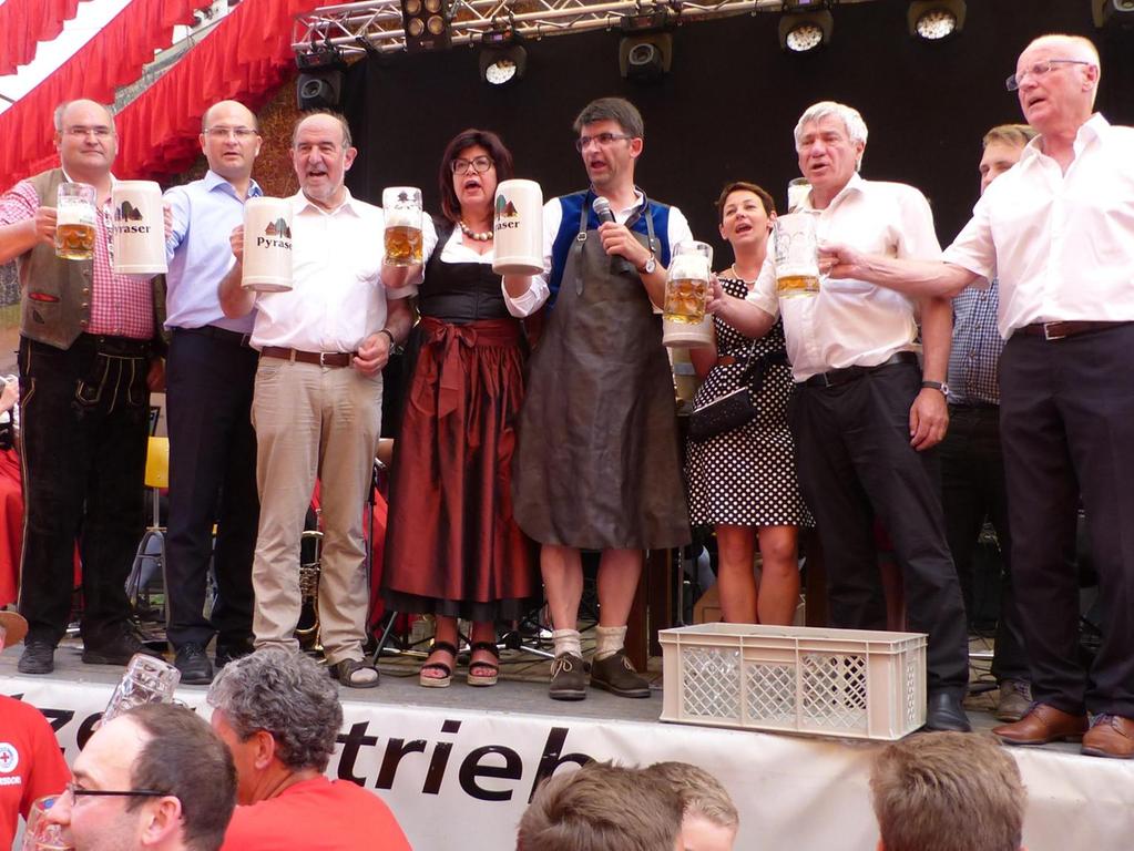 Freystadt feiert sein 50. Volksfest 