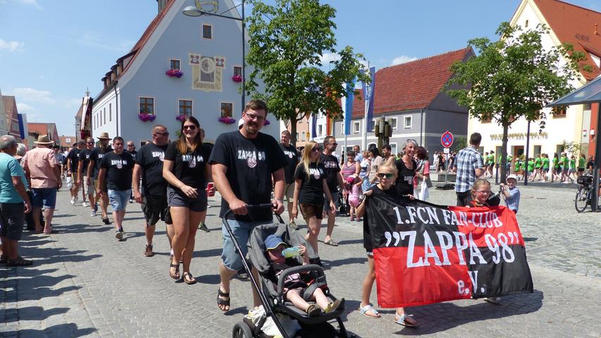 Volksfestauftakt in Freystadt