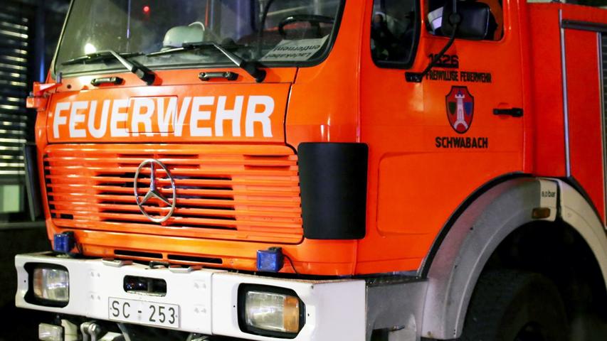 Schwabach: Brand in der Industriestraße