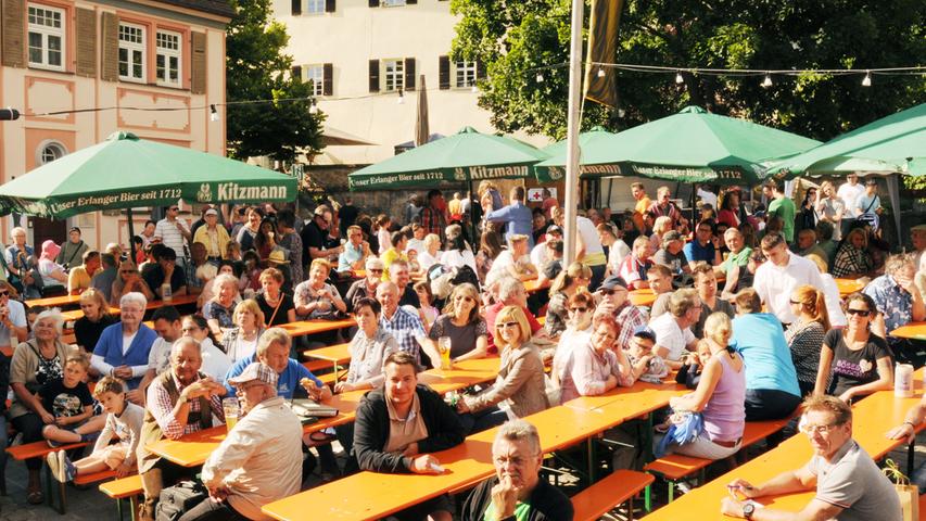 Der Samstag auf dem Herzogenauracher Altstadtfest