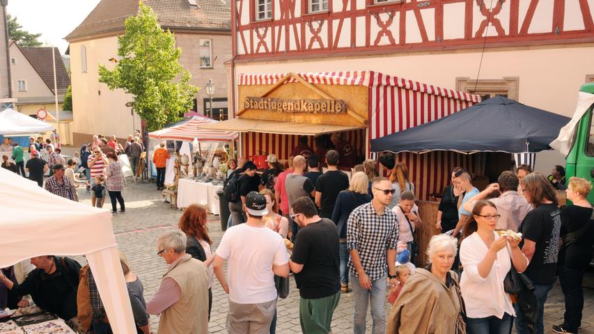 Der Samstag auf dem Herzogenauracher Altstadtfest