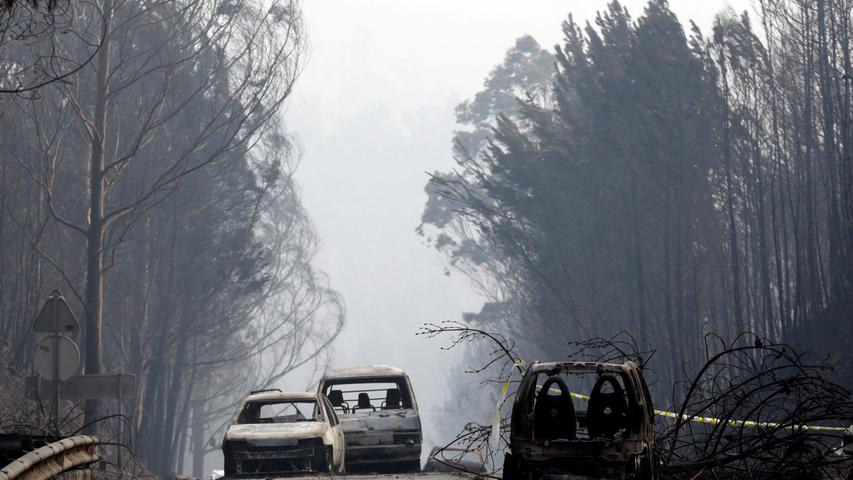 Brandkatastrophe in Portugal: Mindestens 62 Menschen sterben 