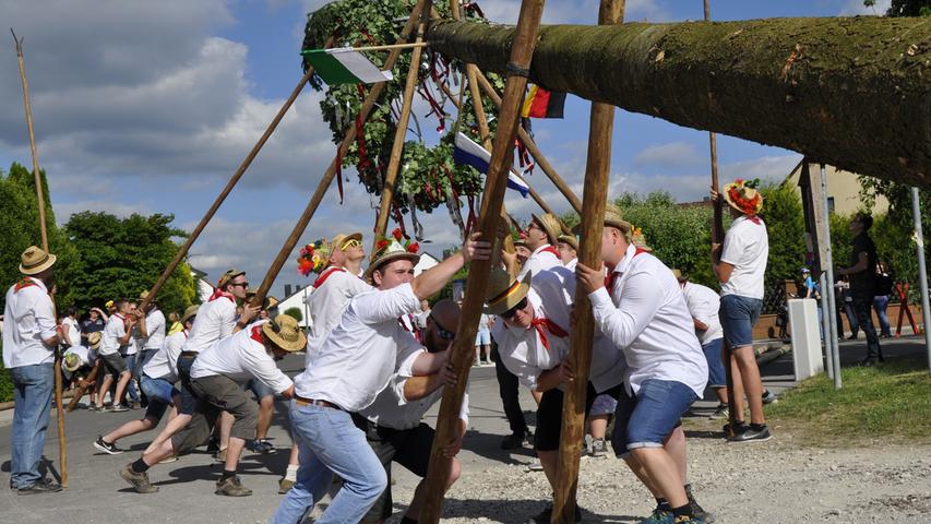 Rothaurach: Am Montag wird noch bis Mitternacht zünftig Kerwa gefeiert