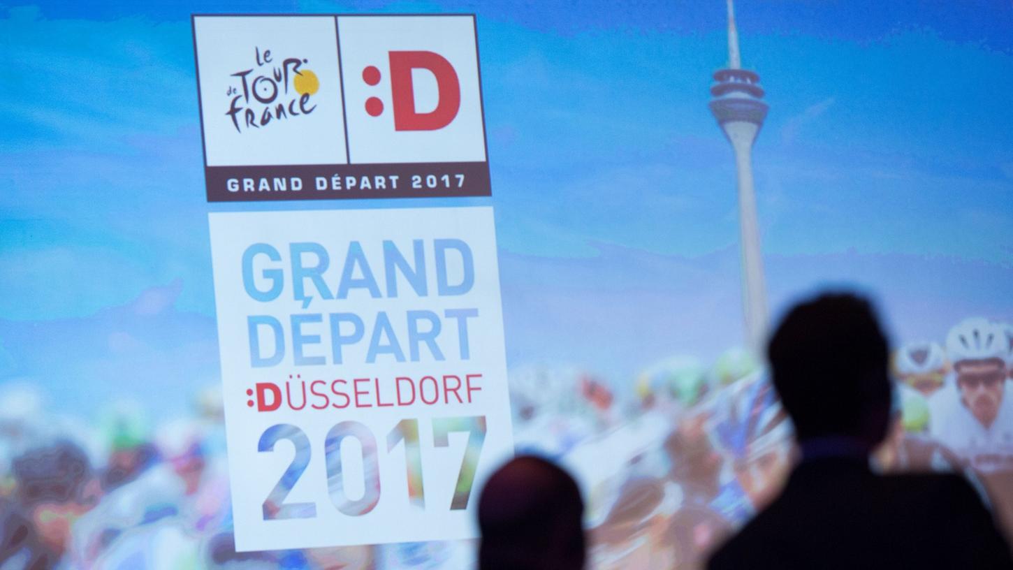 Von Düsseldorf nach Paris: Die Tour de France startet am 1. Juli am Rhein.