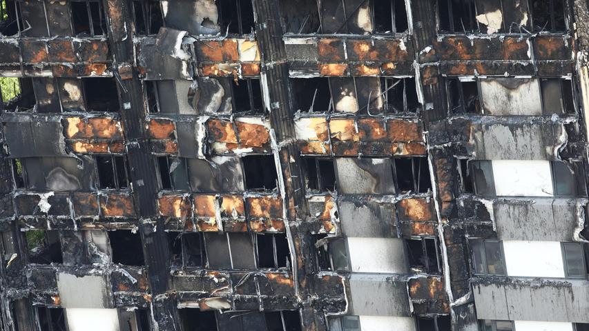 Nach Hochhausbrand in London: Bilder zeigen Ausmaß der Katastrophe