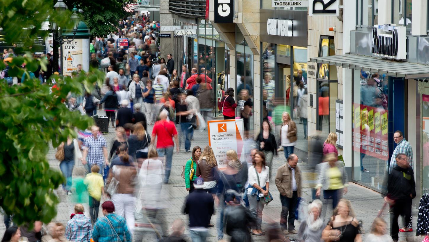 Nürnberg wächst, hat mittlerweile klar über 500.000 Einwohner. Das hat auch mit Zuzug zu tun.