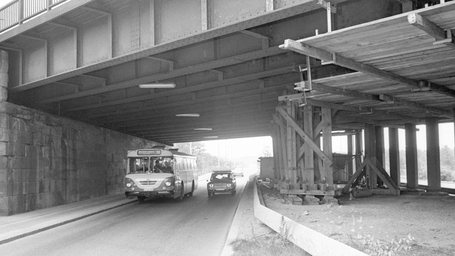 21. Juni 1967: Ein Nadelöhr im Zubringer 21. Juni 1967: Ein Nadelöhr im Zubringer