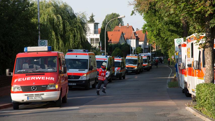 Übung für den Ernstfall: Sechs Tote, 22 Verletzte in Herzogenaurach