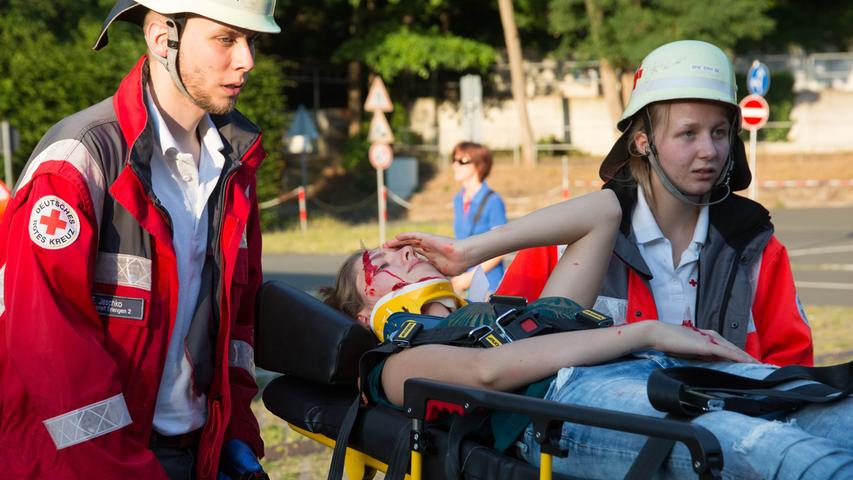 Übung für den Ernstfall: Sechs Tote, 22 Verletzte in Herzogenaurach