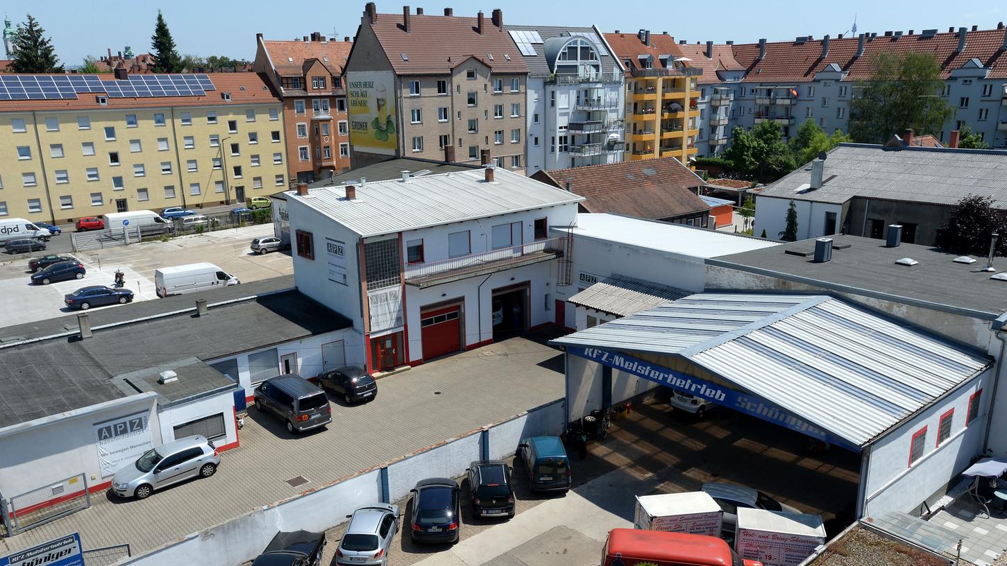 Wohnungsbau verdrängt in Fürth Handwerksbetriebe