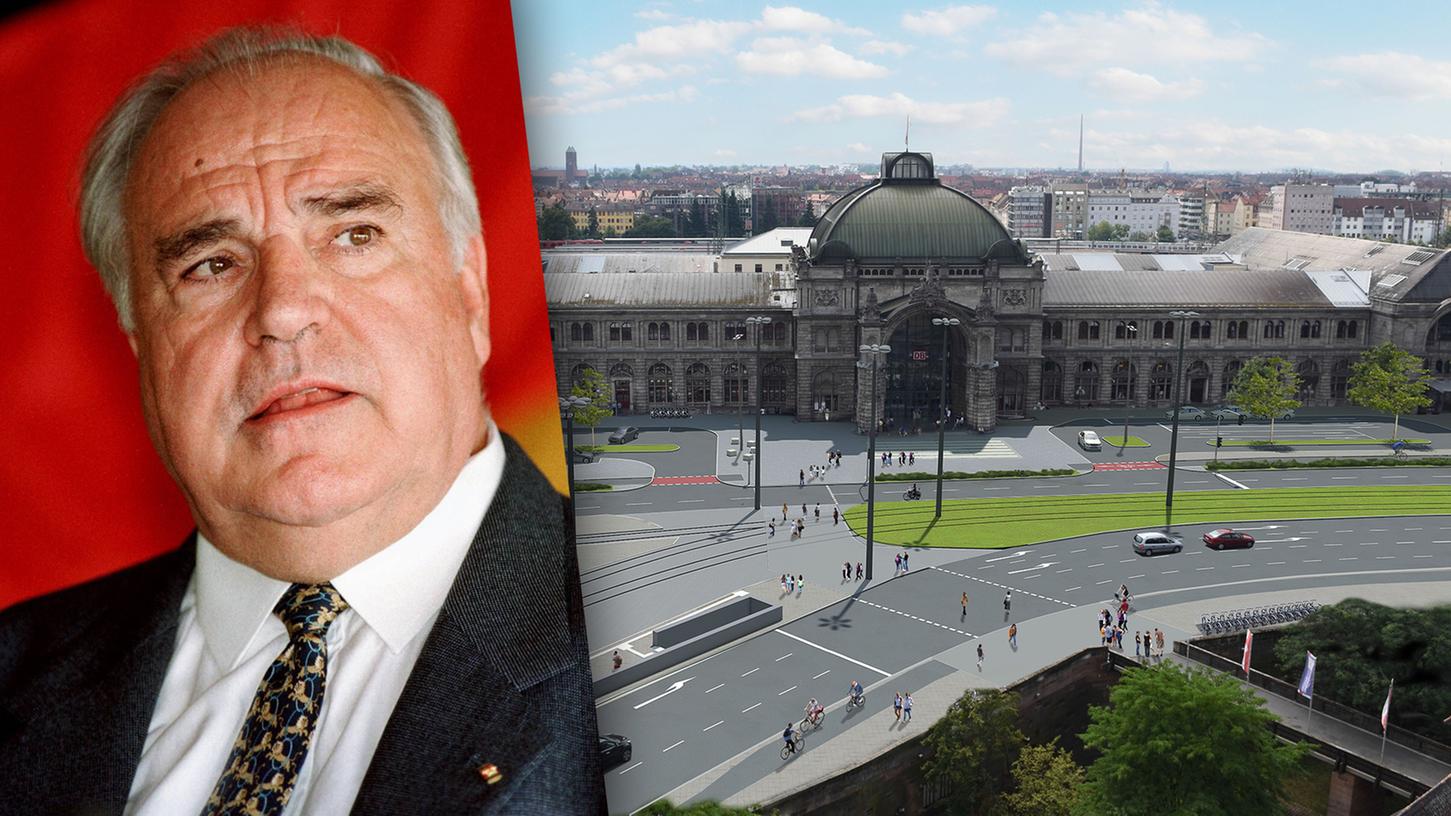 CSU will Bahnhofsvorplatz nach Helmut Kohl benennen 
