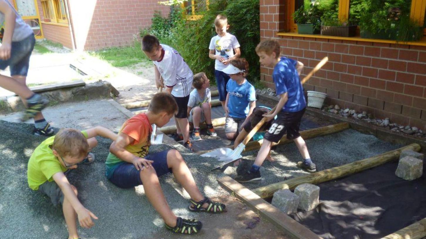 Forchheim: Annaschüler legten eigenen Schulgarten an