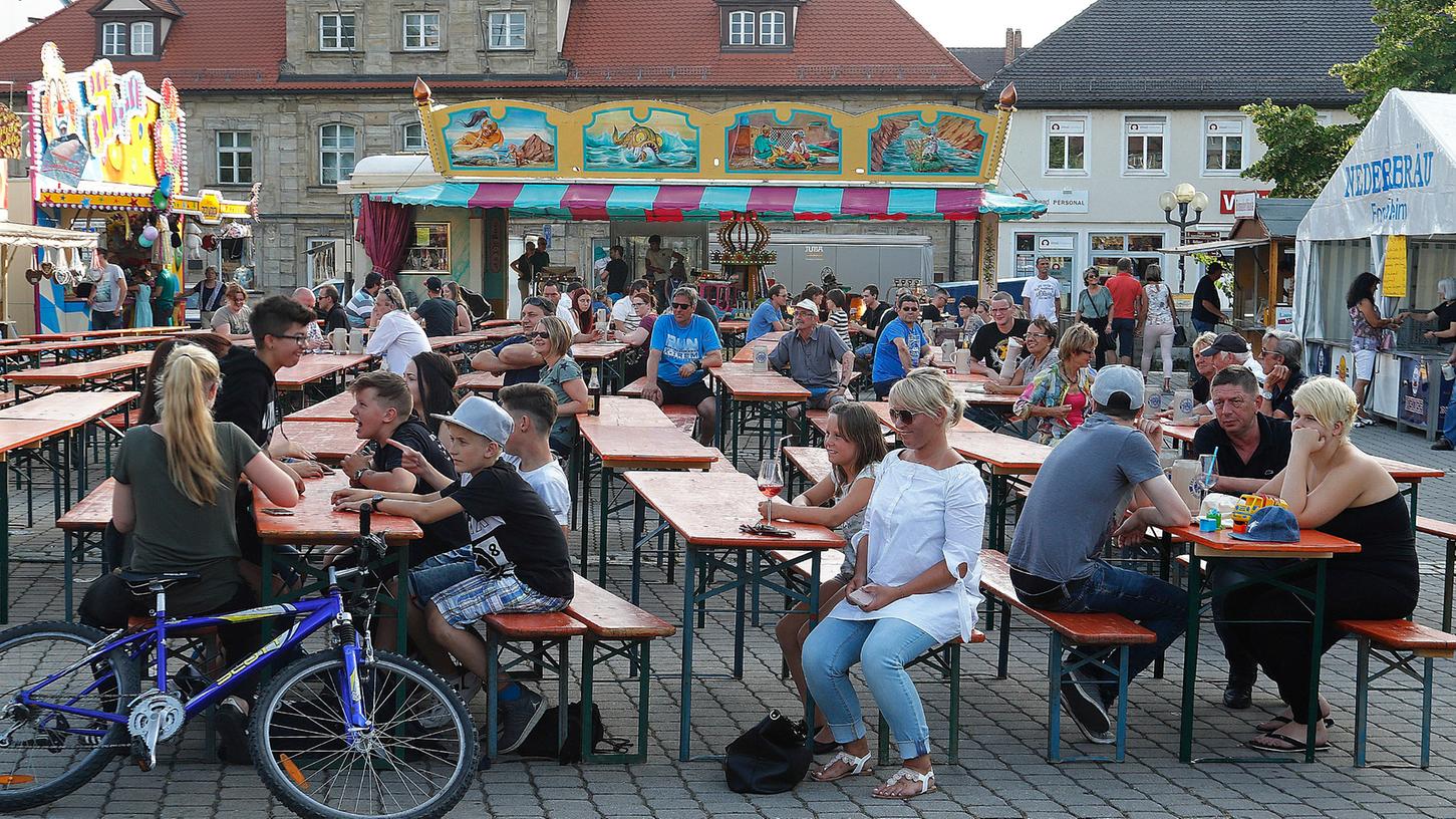 2017 lief es noch: das Forchheimer Altstadtfest.