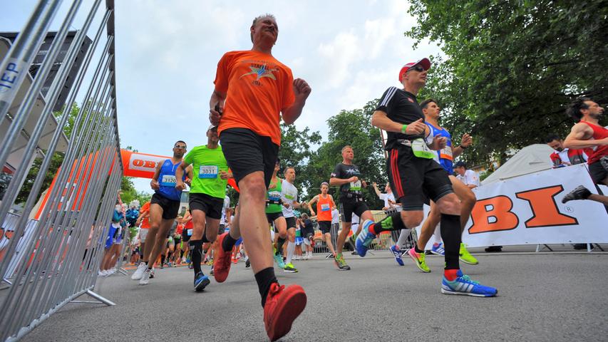 Schweiß und Freudensprünge: Der Metropolmarathon in Fürth