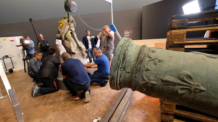 Neue Ausstellung: Kanone landet im Germanischen Nationalmuseum