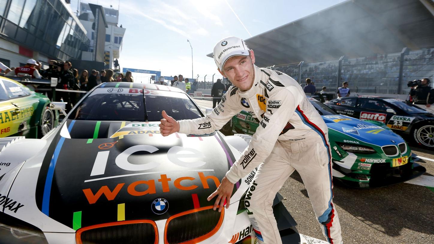 Daumen hoch! Vorzeigefranke Marco Wittmann würde am Norisring nur allzu gerne wieder einmal gewinnen.