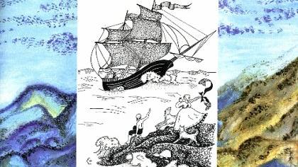 Die « Drei schwarzen Schiffe» sind in Deutsch, Russisch und Esperanto erschienen. Repro: Böhner Die « Drei schwarzen Schiffe» sind in Deutsch, Russisch und Esperanto erschienen. Repro: Böhner