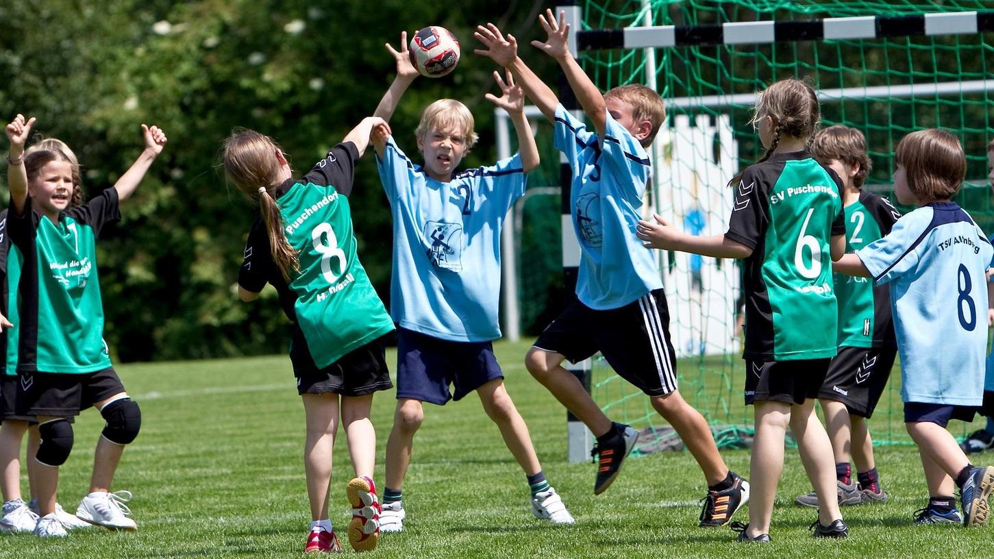 Puschendorfs wilde Handball-Kids 