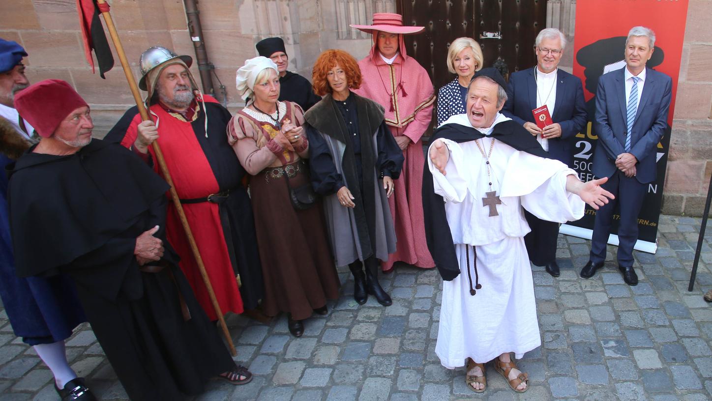 Viel los in und um St. Sebald: Nürnberg feiert die Reformation