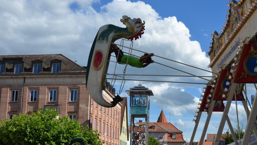 Die Eröffnung des Bürgerfestes in Gunzenhausen