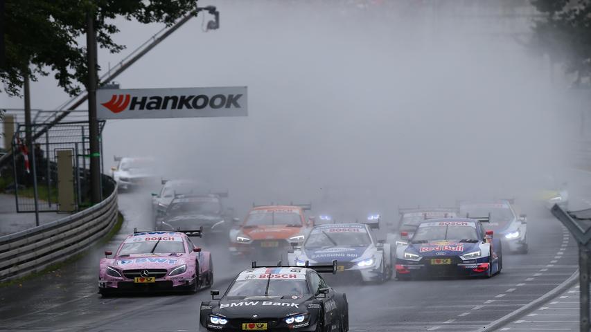 Der Samstag am Norisring: Die DTM rast im Regen