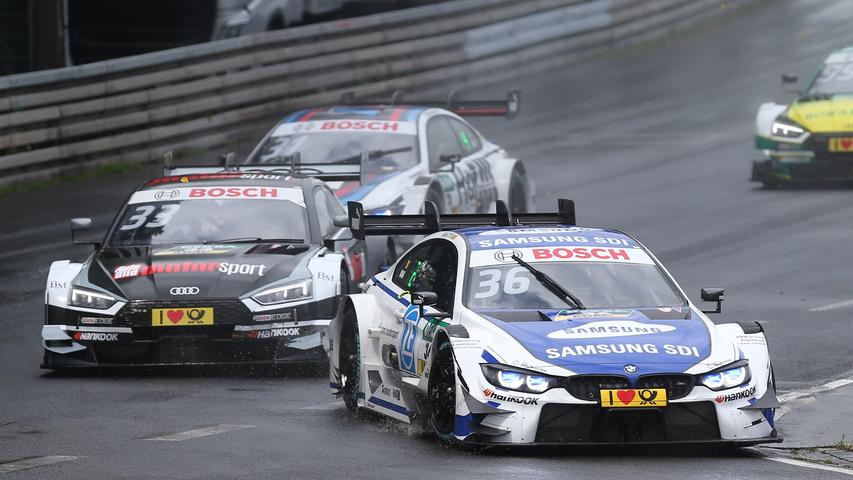 Der Samstag am Norisring: Die DTM rast im Regen