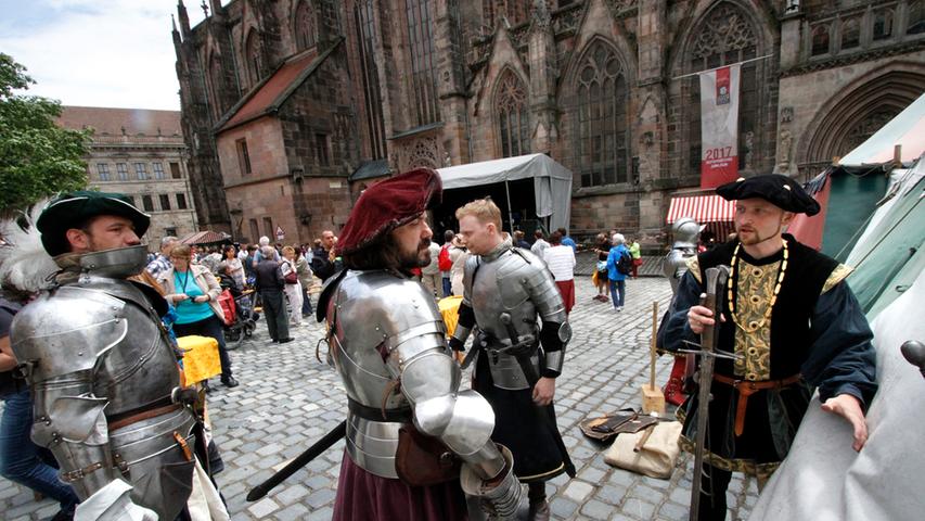 Handwerker, Gaukler und Rittersleute: Reformationsfest in Nürnberg