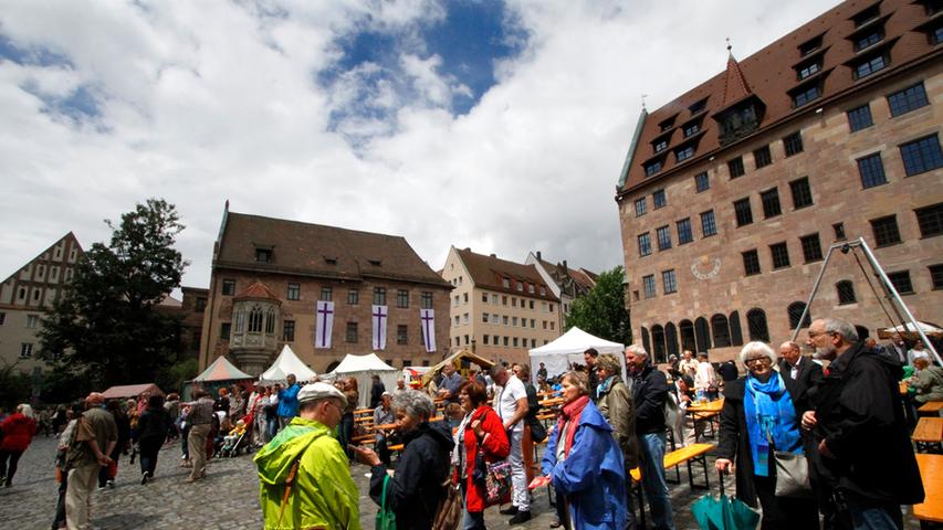 Handwerker, Gaukler und Rittersleute: Reformationsfest in Nürnberg