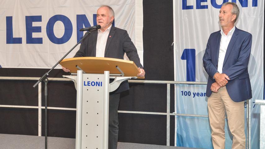Hundert Jahre Leoni: Unternehmen feiert mit Mitarbeitern in Roth