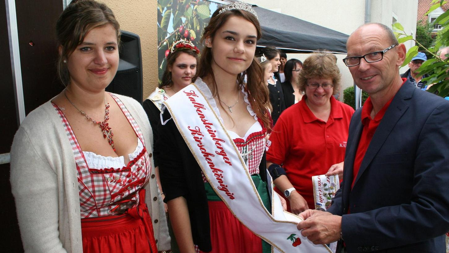 Neue Kirschkönigin in Kalbensteinberg 