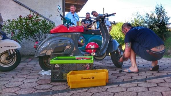 Immer wieder sind ein paar kleine Schrauberarbeiten nötig.