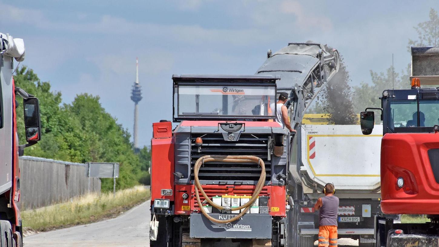 Baustellen behindern Fahrten durch den Landkreis Fürth