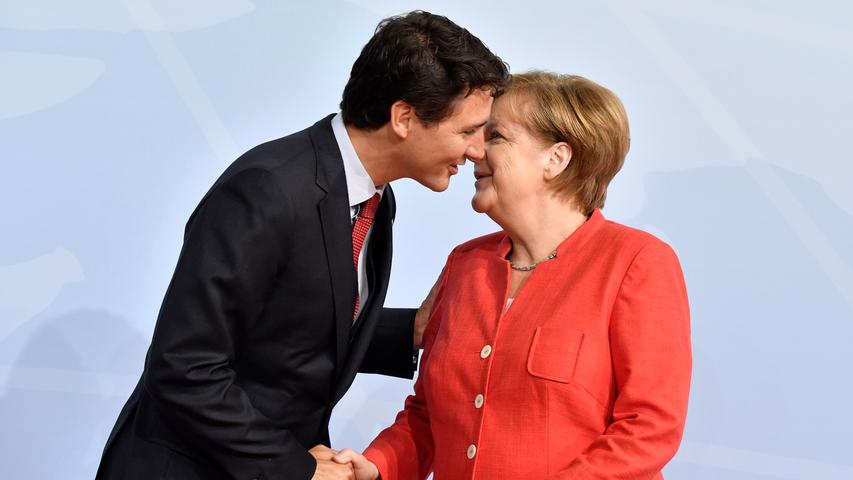 Mit Kanadas Premierminister Justin Trudeau können allerdings weder Juncker noch Macron mithalten.
