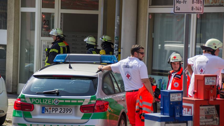 Verkehrskollaps in Fürth: Feuerwehreinsatz sorgt für Chaos