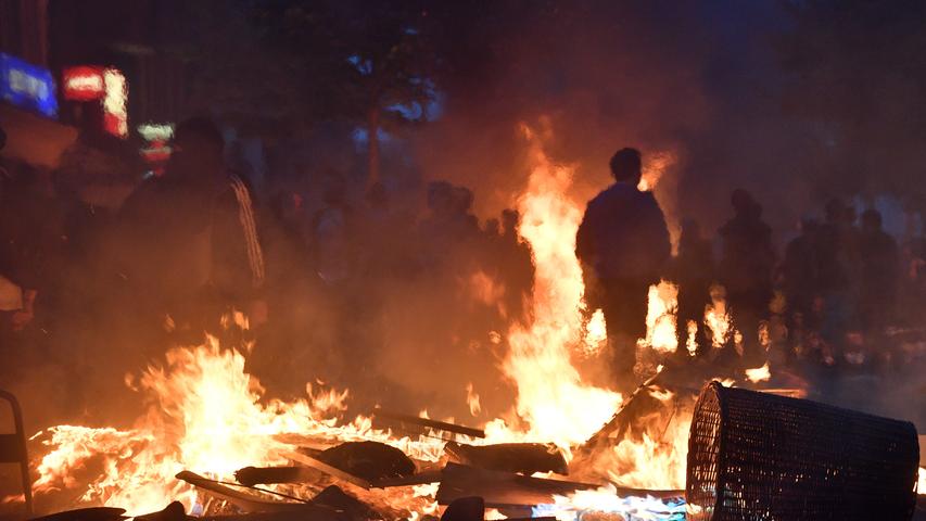 Krawalle, Flammen und Plünderung beim G20-Gipfel in Hamburg