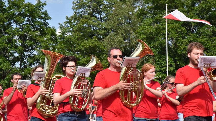 Musik-Marsch am Samstag: 50 Jahre Bläsermusik in Buckenhofen