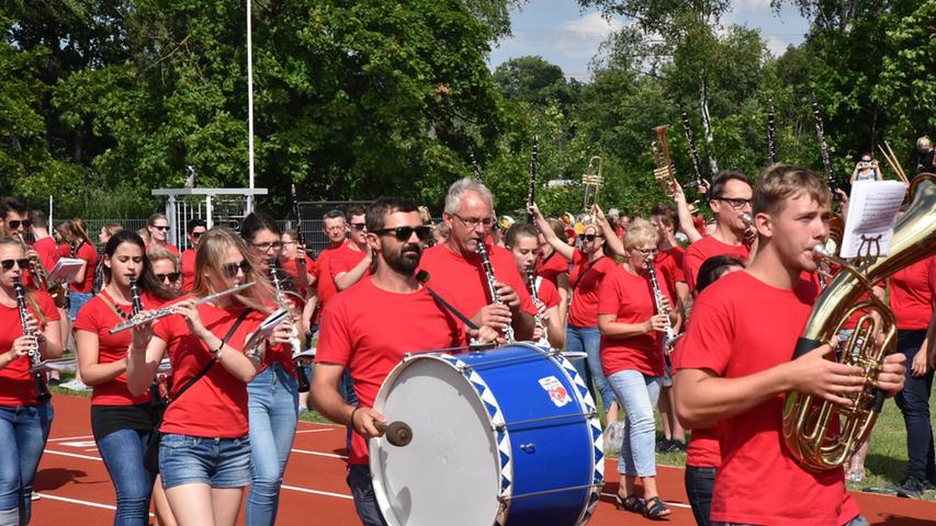 Musik-Marsch am Samstag: 50 Jahre Bläsermusik in Buckenhofen