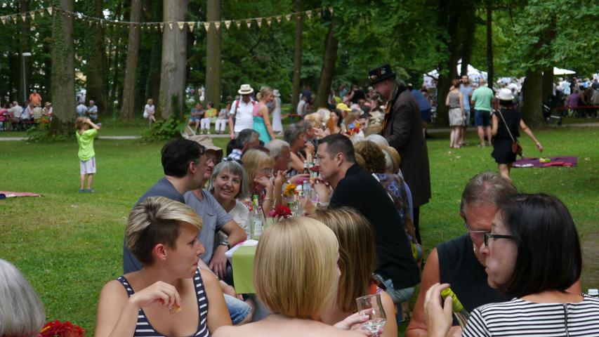 Sommerglanz im Stadtpark: Schwabach feiert Stadtjubiläum
