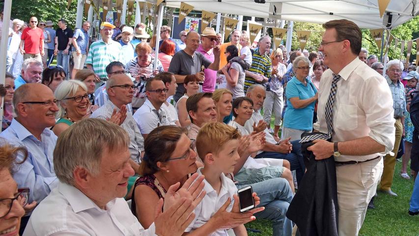 Sommerglanz im Stadtpark: Schwabach feiert Stadtjubiläum