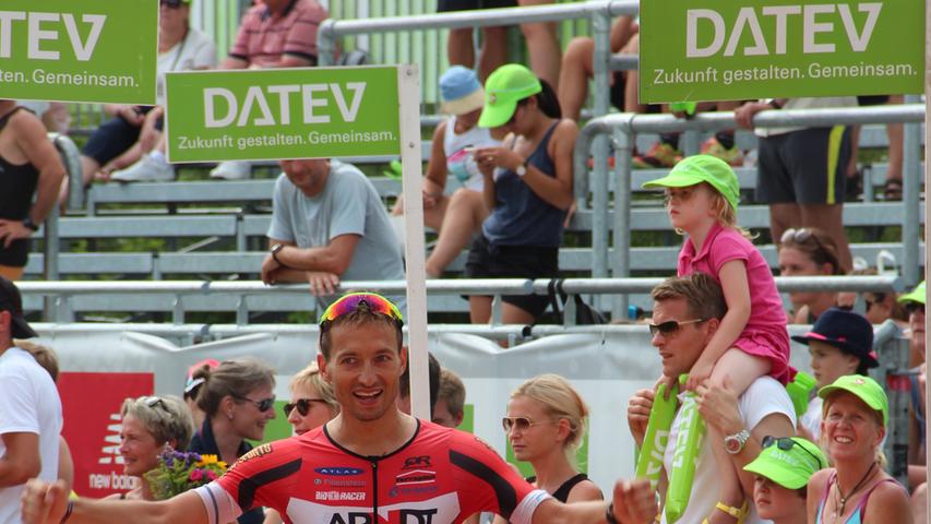 Ehre, wem Ehre gebührt: Der Zieleinlauf beim Challenge 2017