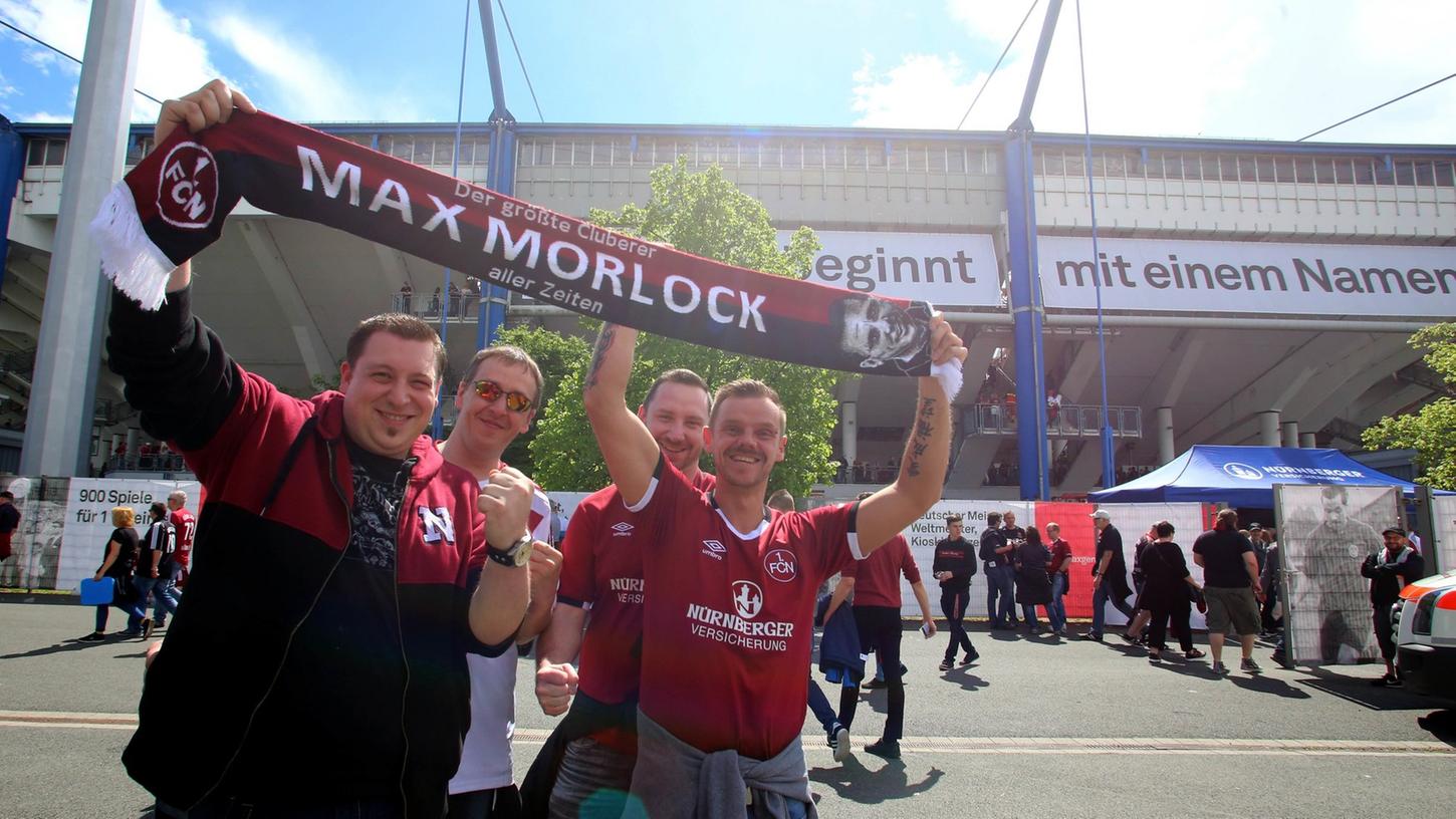 Freude bei den Club-Fans: Das Nürnberger Stadion wird — zunächst für drei Jahre — nach Max Morlock benannt.