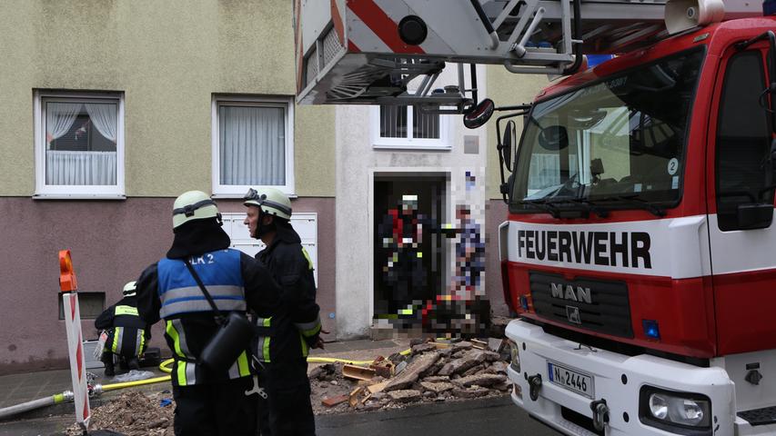 Alarm am Dienstagmorgen: Feuer in Wöhrder Wohnung