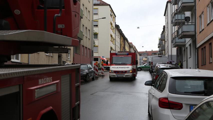 Alarm am Dienstagmorgen: Feuer in Wöhrder Wohnung