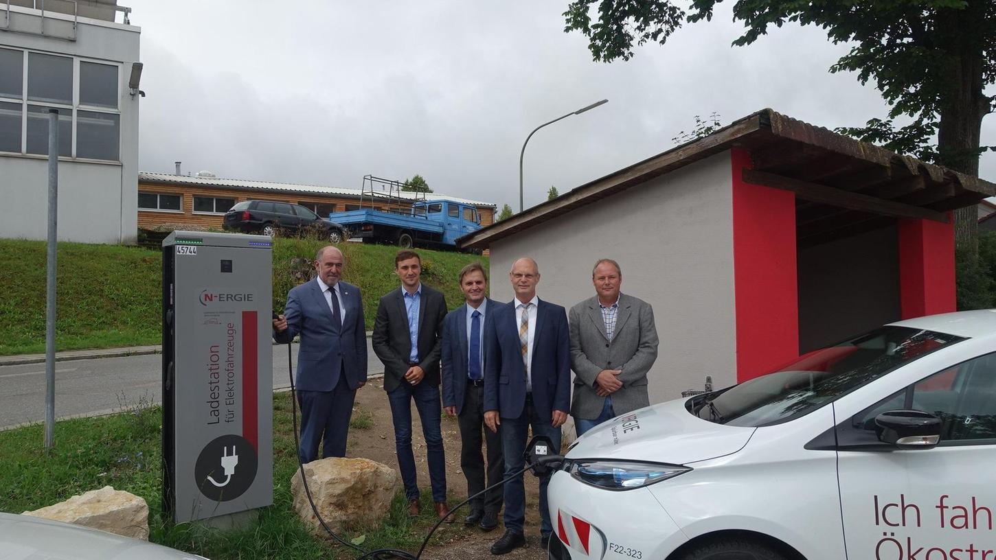 Neue Strom-Tankstelle in Lauterhofen