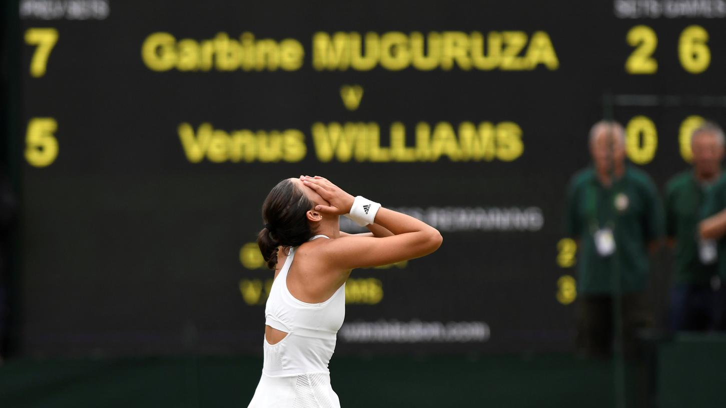 Sieg in Wimbledon: Muguruza macht ihr Meisterstück 