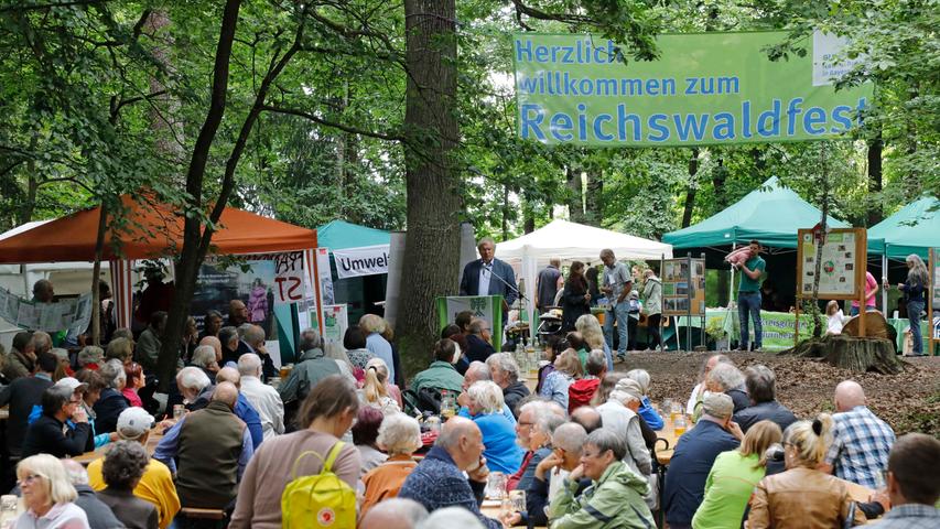 Feiern in der grünen Lunge: Reichswaldfest am Schmausenbuck