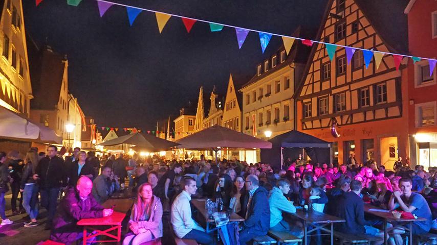 Feuergaukler und mehr: Weißenburg feiert sein Altstadtfest