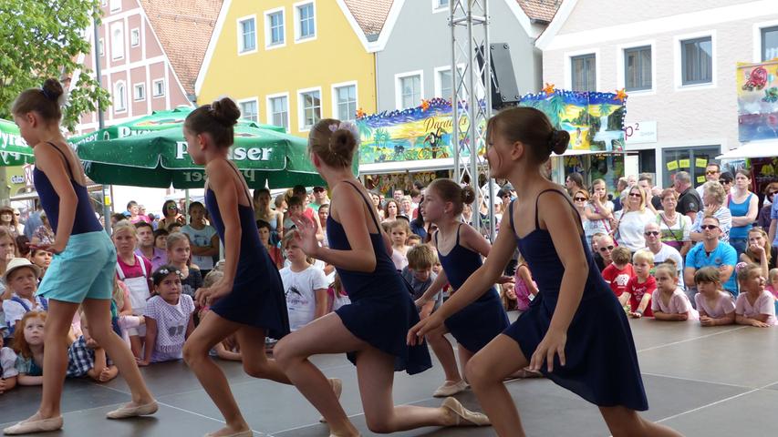 Beim Nanu!?-Kinderfest der Neumarkter Nachrichten in Freystadt waren alle begeistert bei der Sache.
