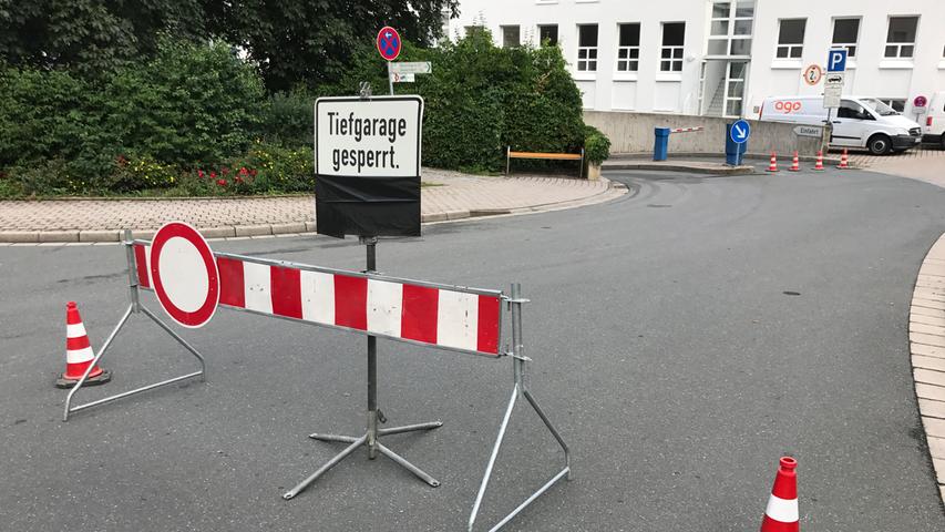 Böse Überraschung: Tiefgarage in Kulmbach stand unter Wasser