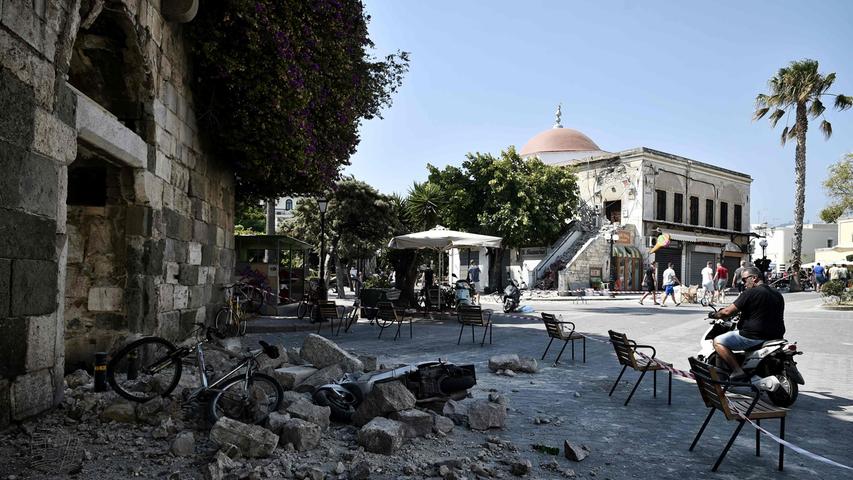 Chaos auf Kos: Schweres Erdbeben in der südlichen Ägäis